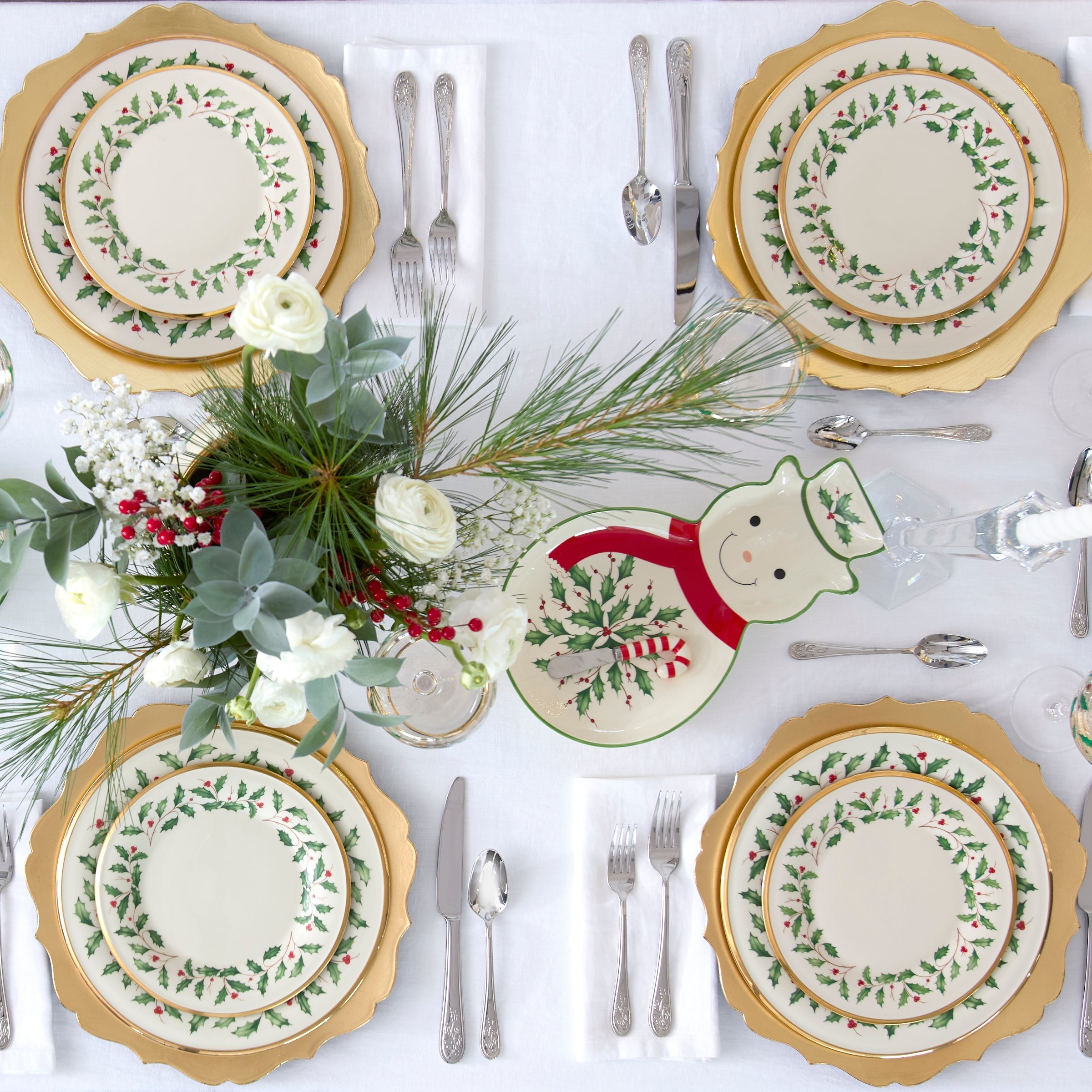 Lenox Premium Holiday 65-Piece Flatware Set - Image 2