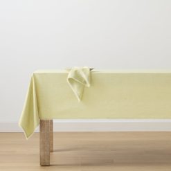Alternative view of Lenox Premium French Perle Pistachio 60x120 Tablecloth