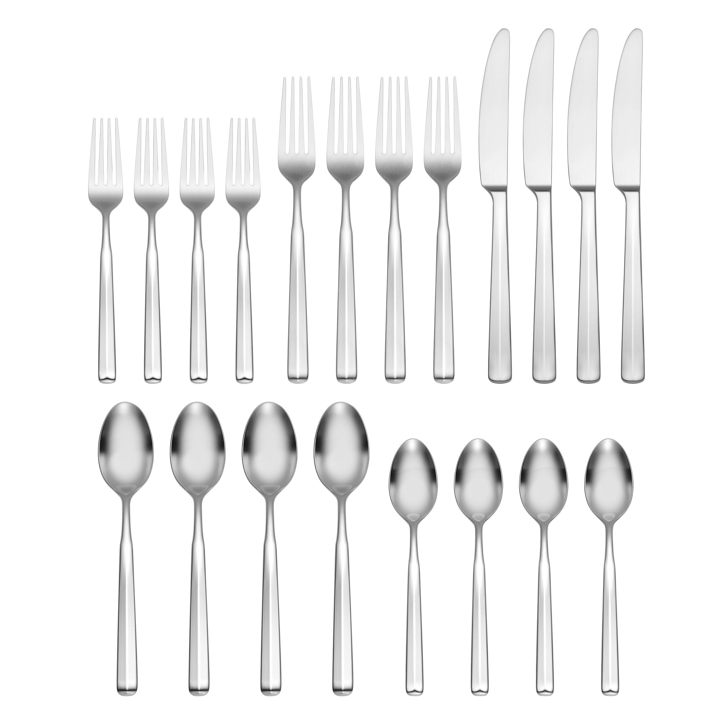 Lenox Premium Ryder Satin 20-Piece Flatware Set - Image 4