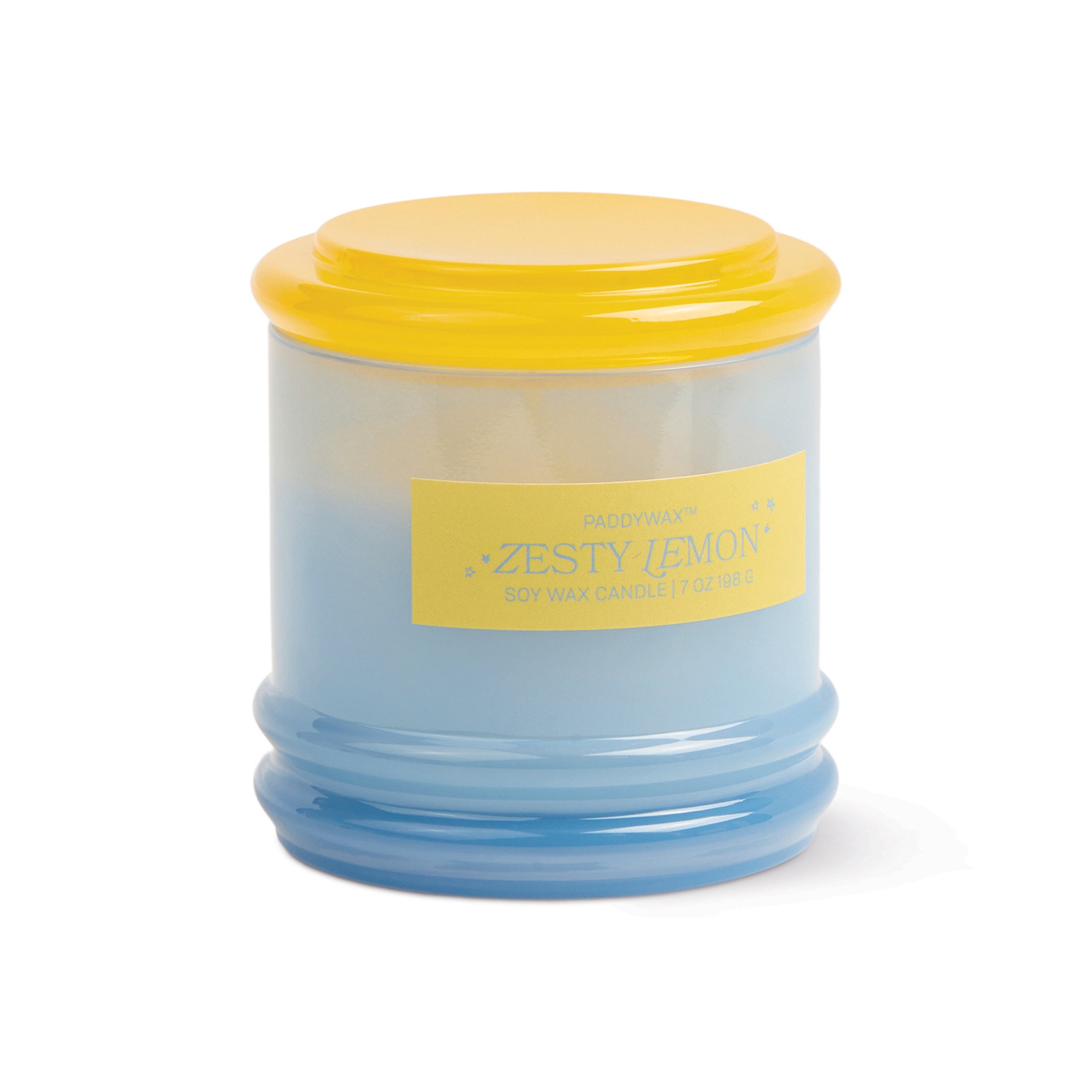 Lenox Premium Stacked Zesty Lemon 7oz Candle