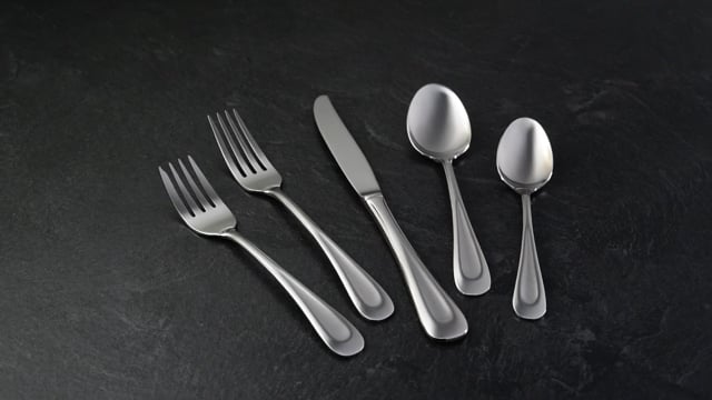 Lenox Premium Satin Sand Dune Dinner Spoons, Set of 4 - Image 2
