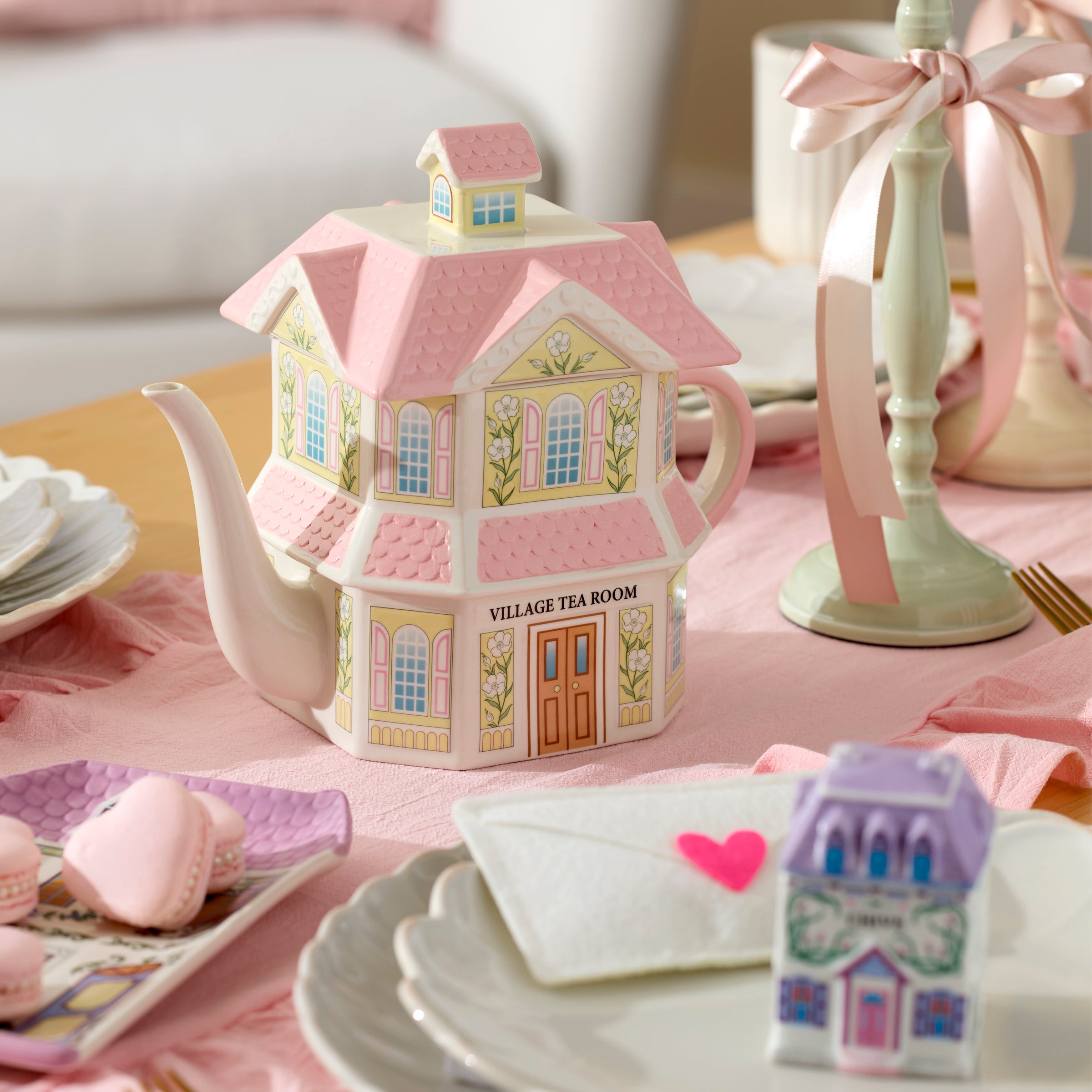 Lenox Premium Lenox Spice Village Teapot - Image 3