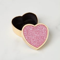 Alternative view of Lenox Premium Sitting Pretty Pink Glitter Heart Box