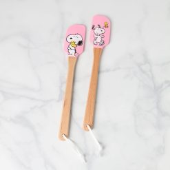 Lenox Premium Chef Snoopy Pink Spatulas, Set of 2