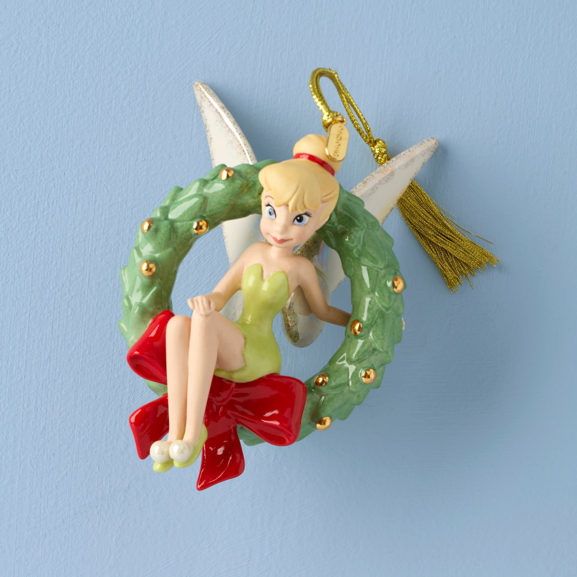 Lenox Premium 2026 Tinker Bell with Wreath Ornament