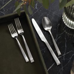Alternative view of Lenox Premium East End Satin 20-Piece Flatware Set