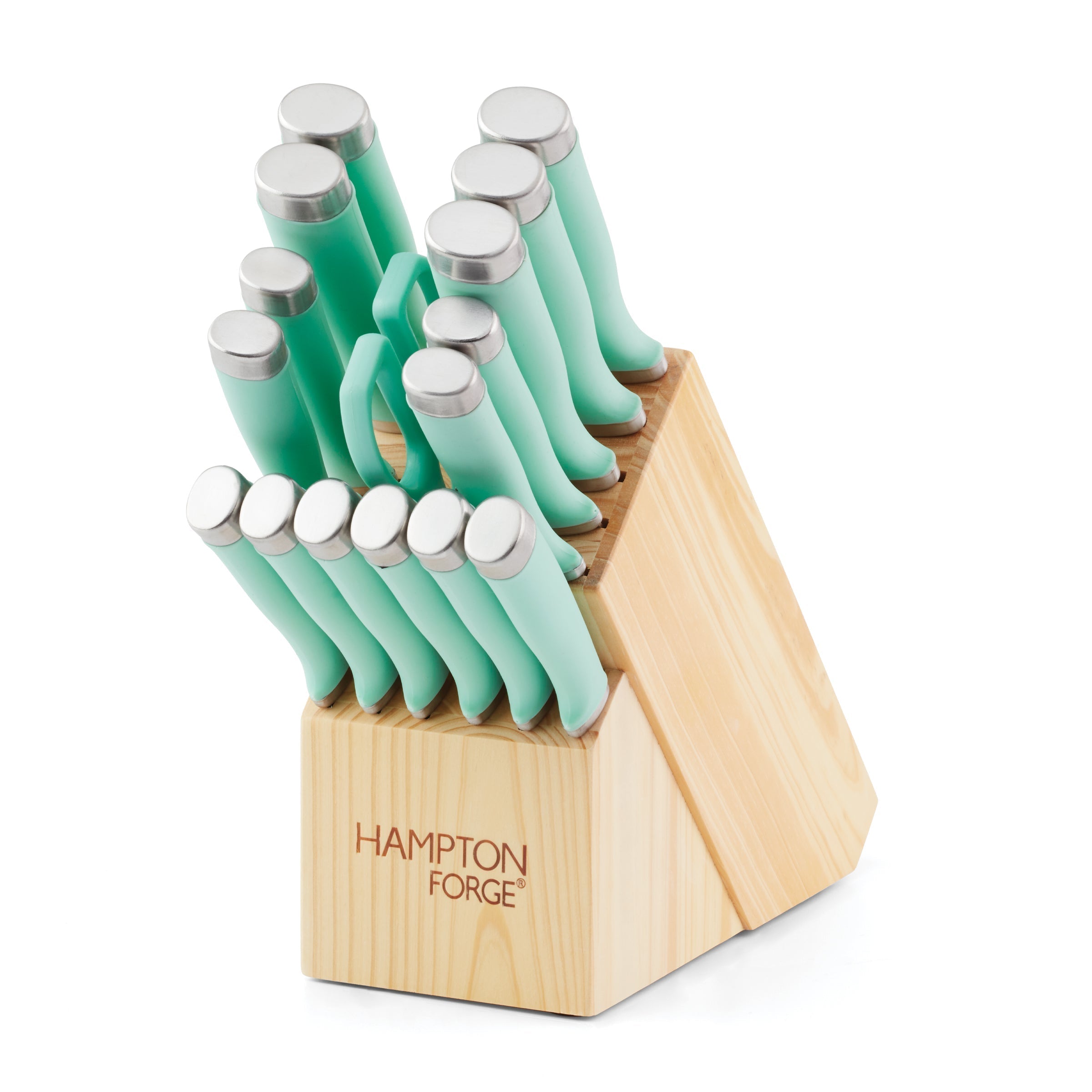 Lenox Premium Epicure Pistachio 17-Piece Cutlery Block Set - Image 3