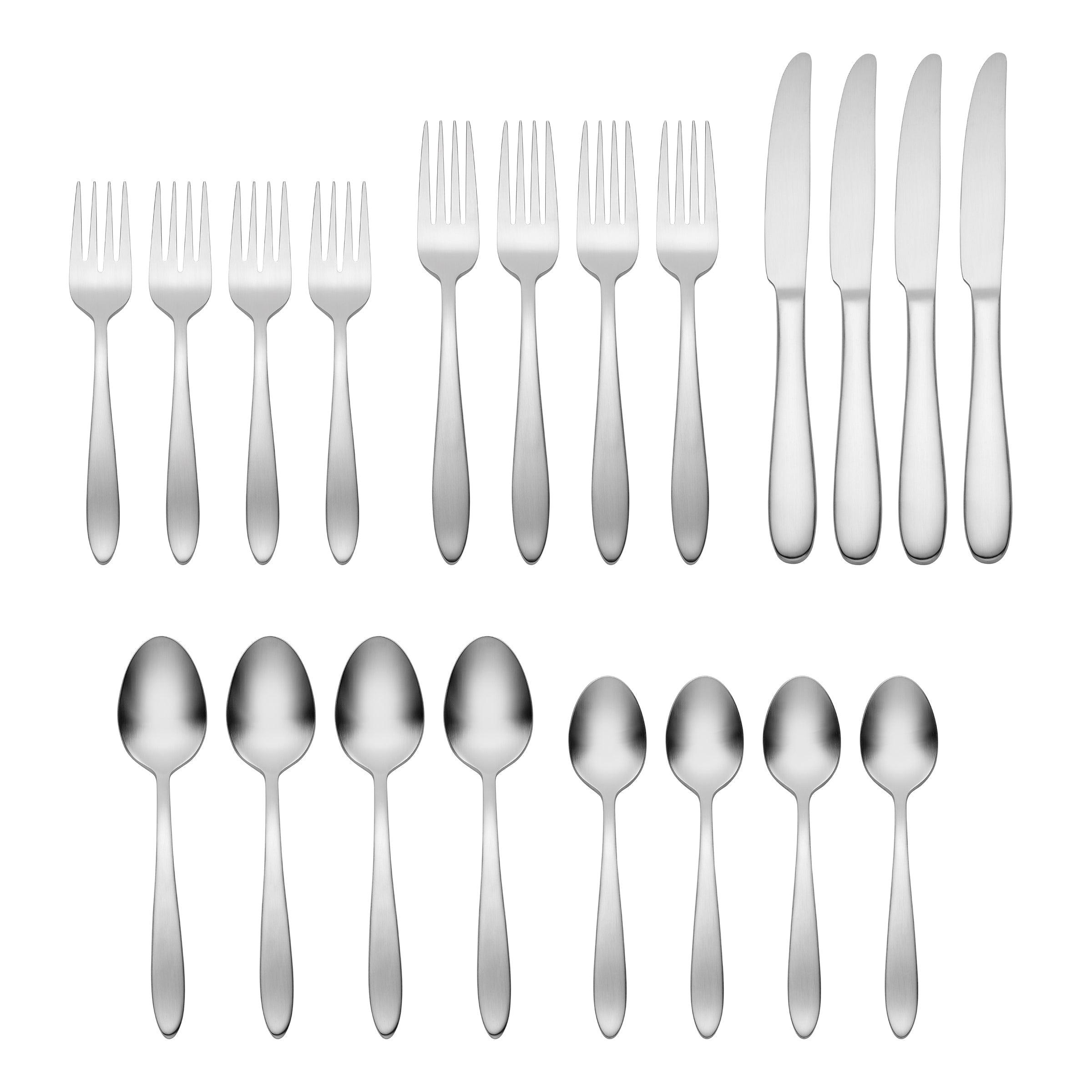 Lenox Premium Mooncrest Satin 20-Piece Flatware Set - Image 5