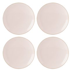 Lenox Premium Trianna Blush Coupe Dinner Plates, Set of 4