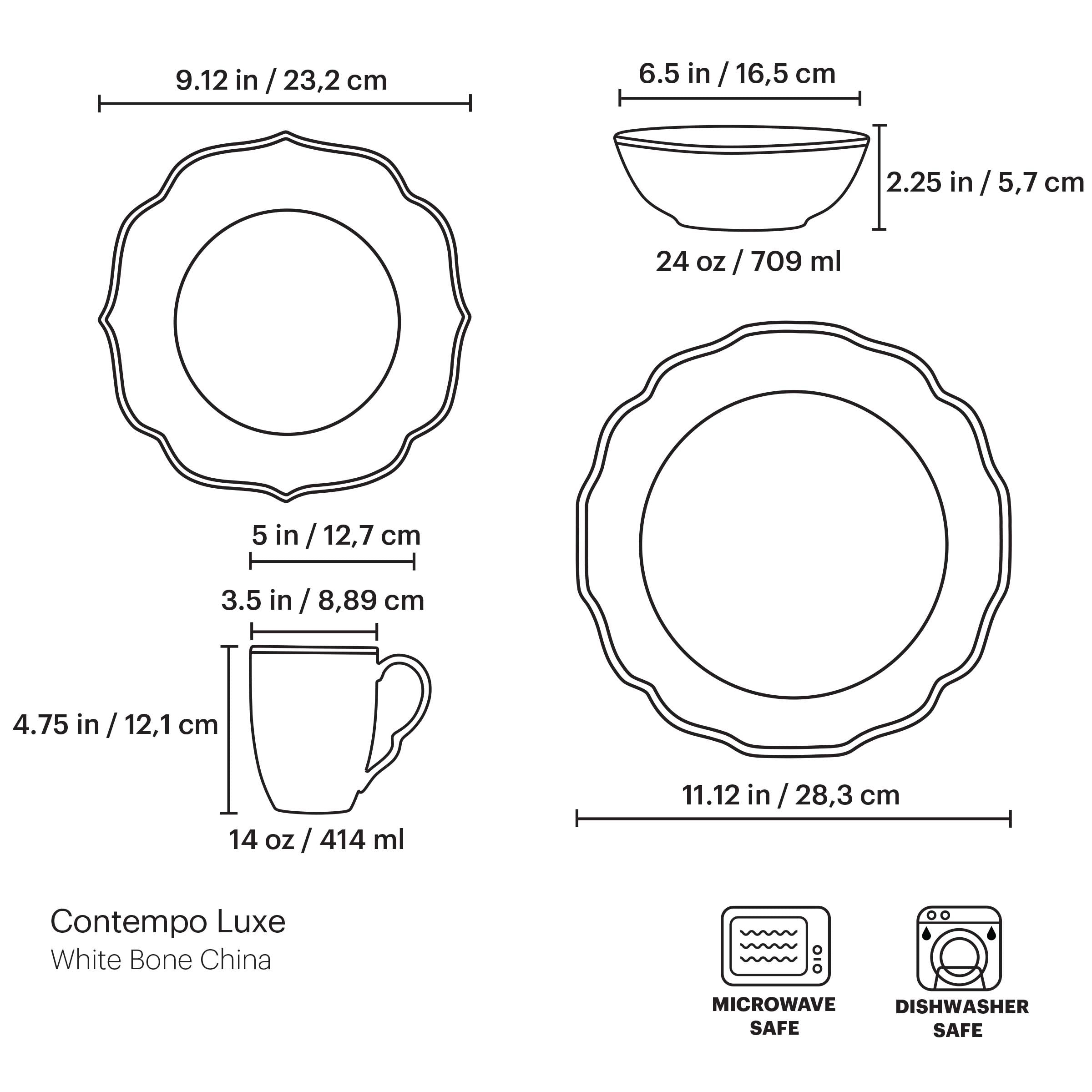 Lenox Premium Contempo Luxe Mug - Image 3