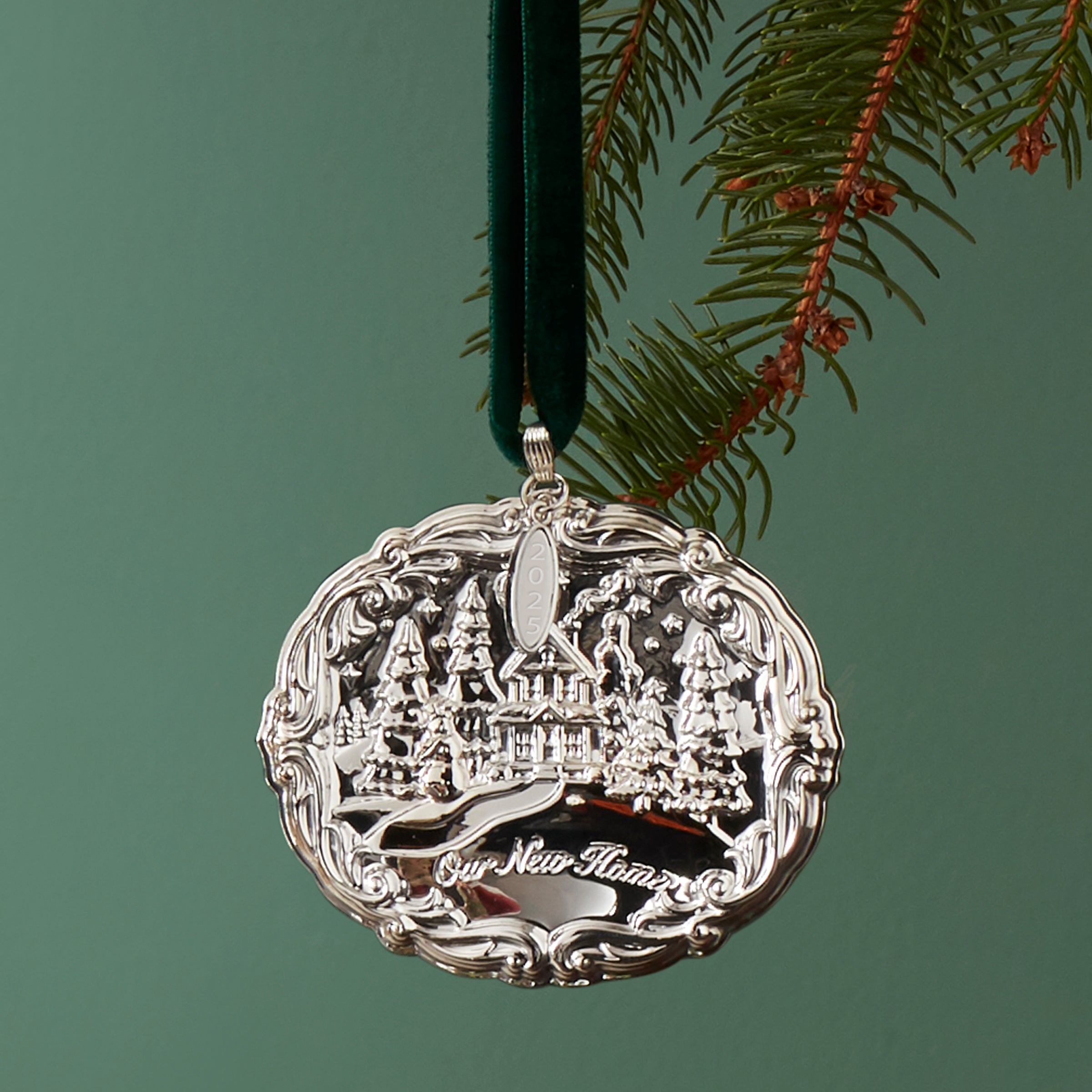 Lenox Premium 2026 Our New Home Sterling Silver Ornament - Image 3