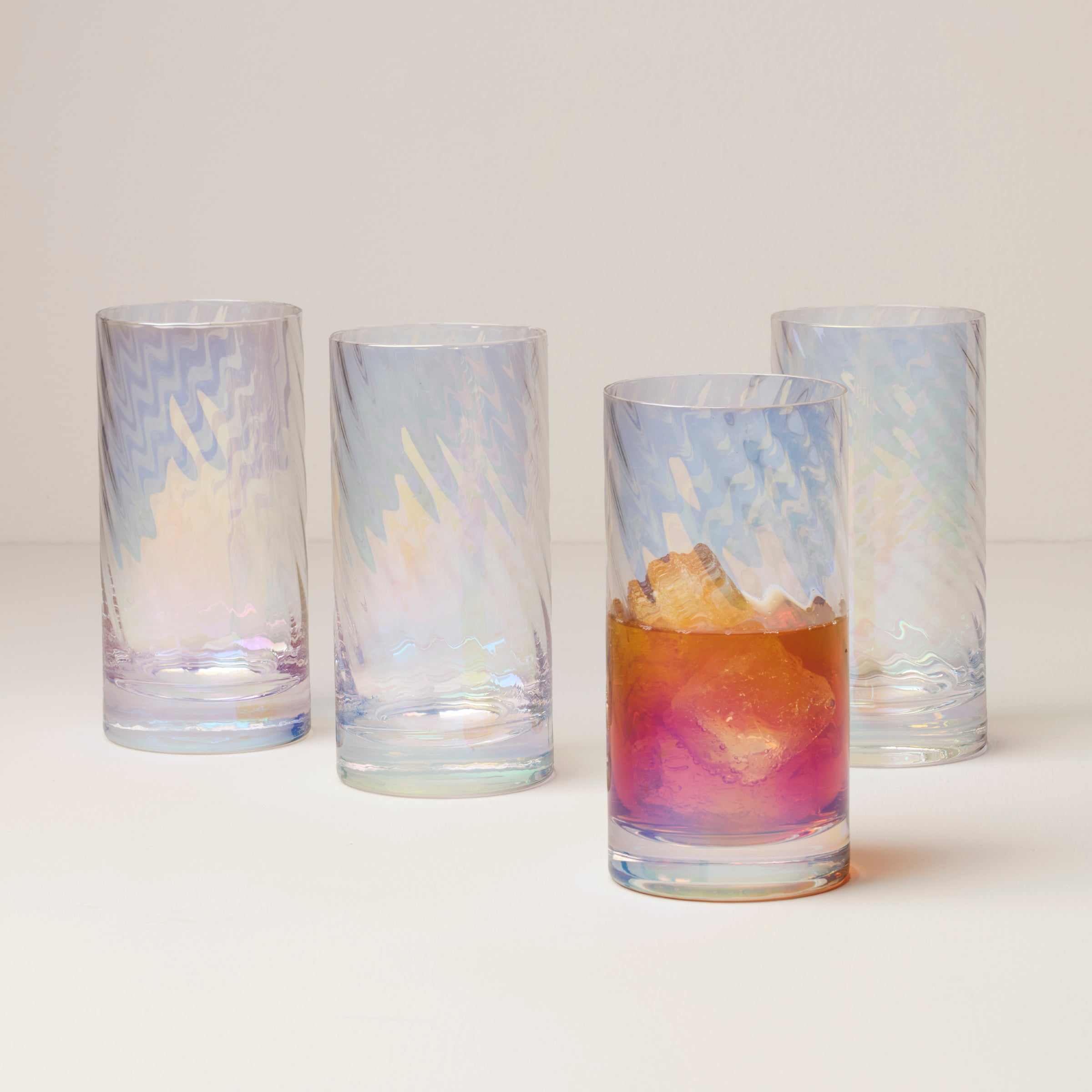 Lenox Premium Tuscany Classics Iridescent Highball Glasses, Set of 4 - Image 2