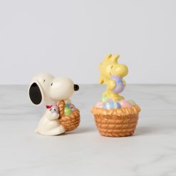 Lenox Premium Snoopy Easter Salt & Pepper Set