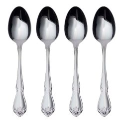Lenox Premium True Rose Everyday Flatware Teaspoons, Set Of 4