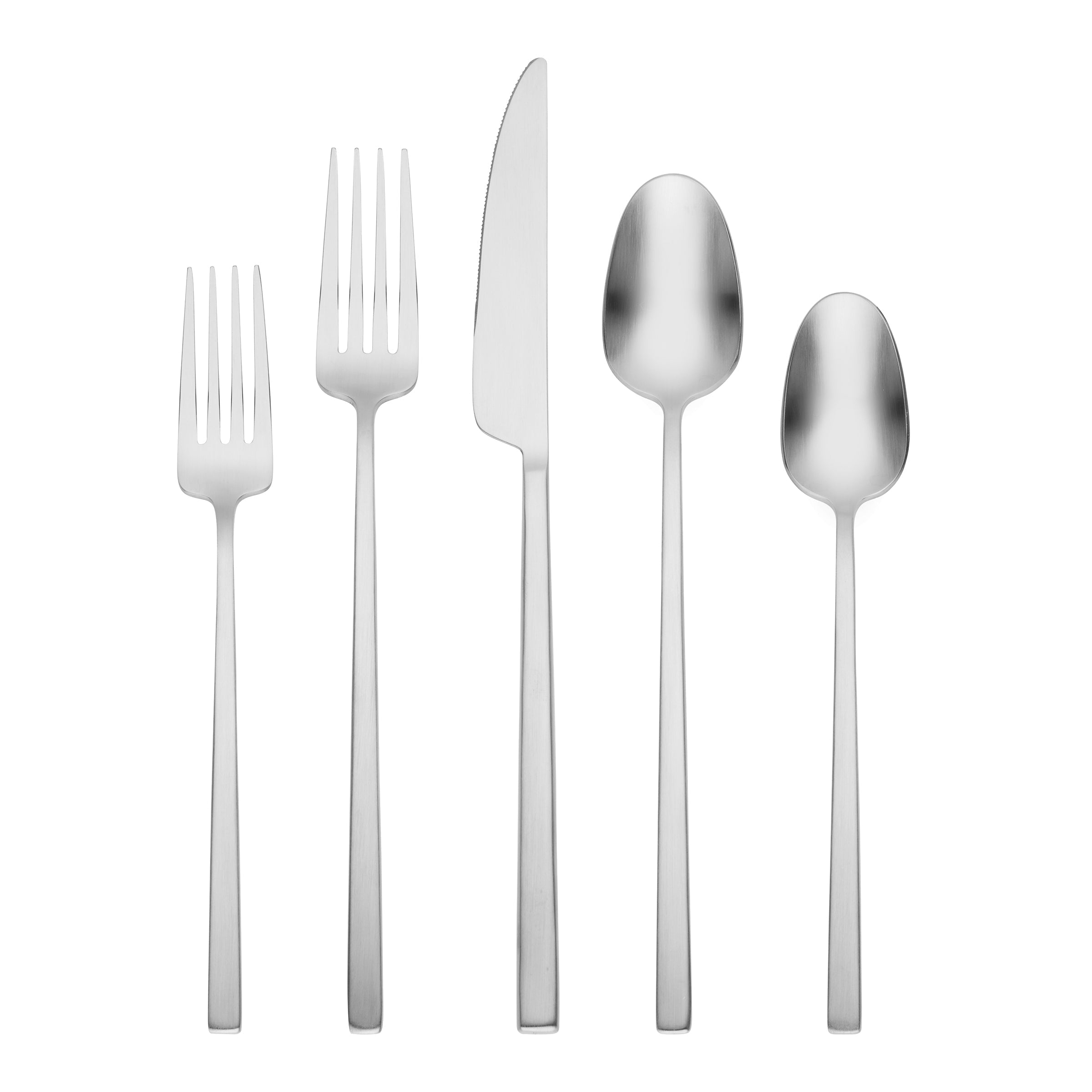 Lenox Premium Damaris Satin 20-Piece Flatware Set