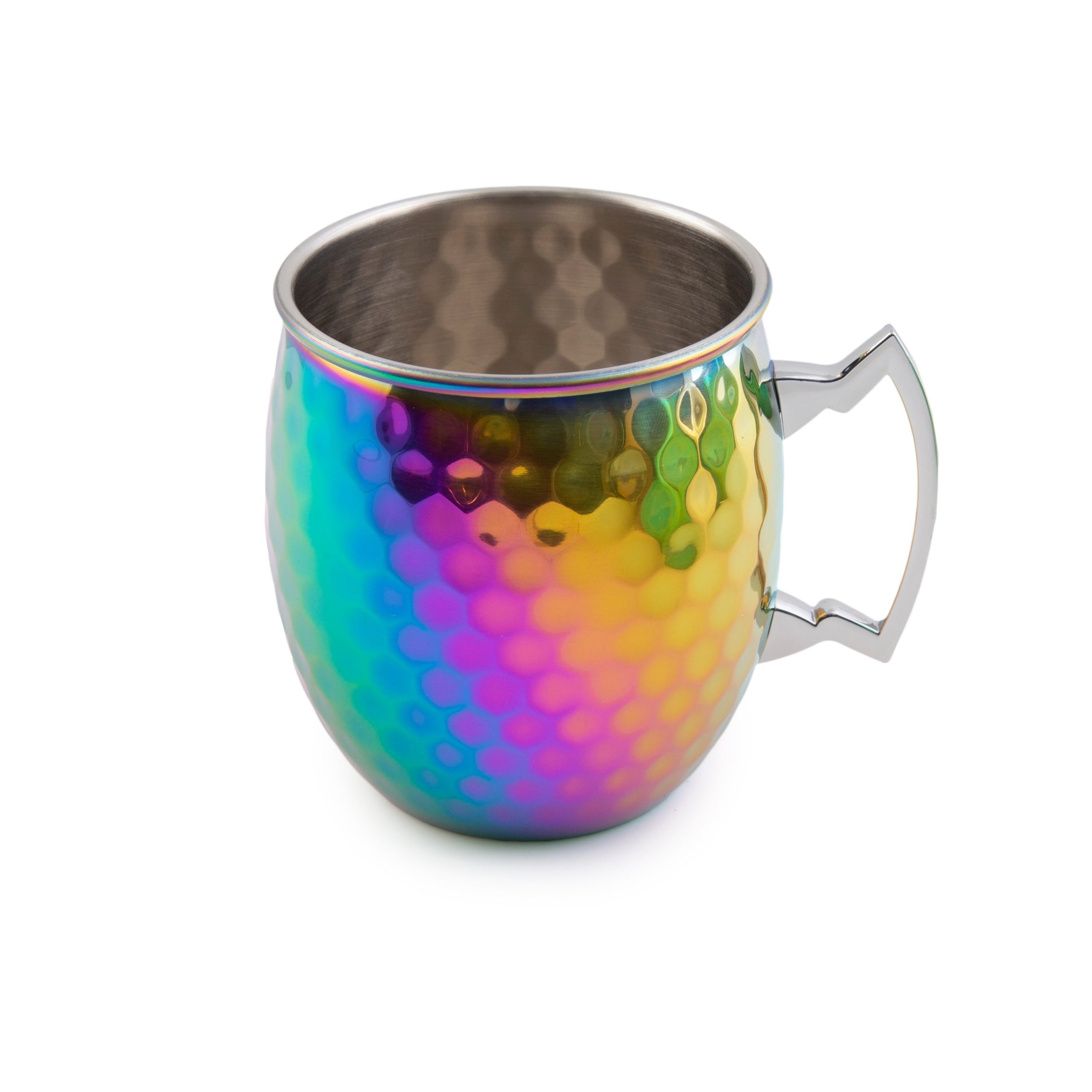 Lenox Premium Hammered Rainbow Moscow Mule Mugs, Set of 4 - Image 5