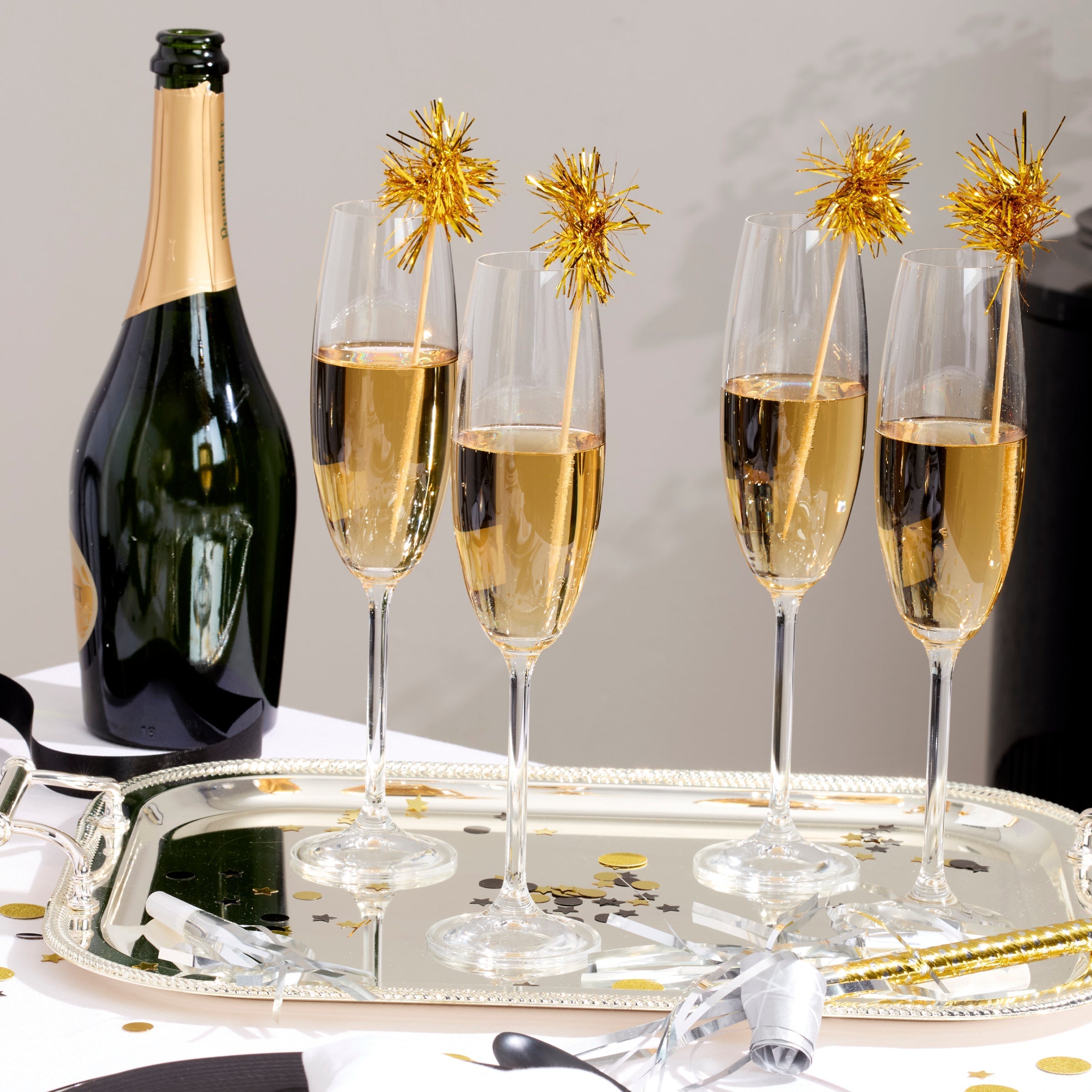 Lenox Premium Tuscany Classics Champagne Flute Glasses, Set of 6 - Image 4