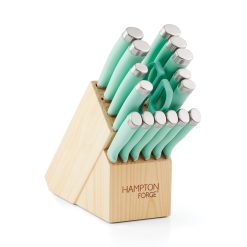 Lenox Premium Epicure Pistachio 17-Piece Cutlery Block Set