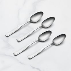 Lenox Premium Reid Satin Dinner Spoons, Set of 4