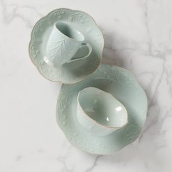 Lenox Premium French Perle Ice Blue 4-Piece Place Setting