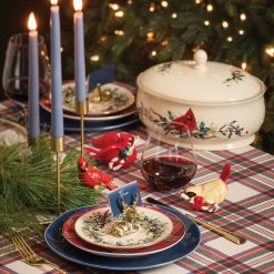 Alternative view of Lenox Premium Winter Greetings Salad Plates, Set of 6