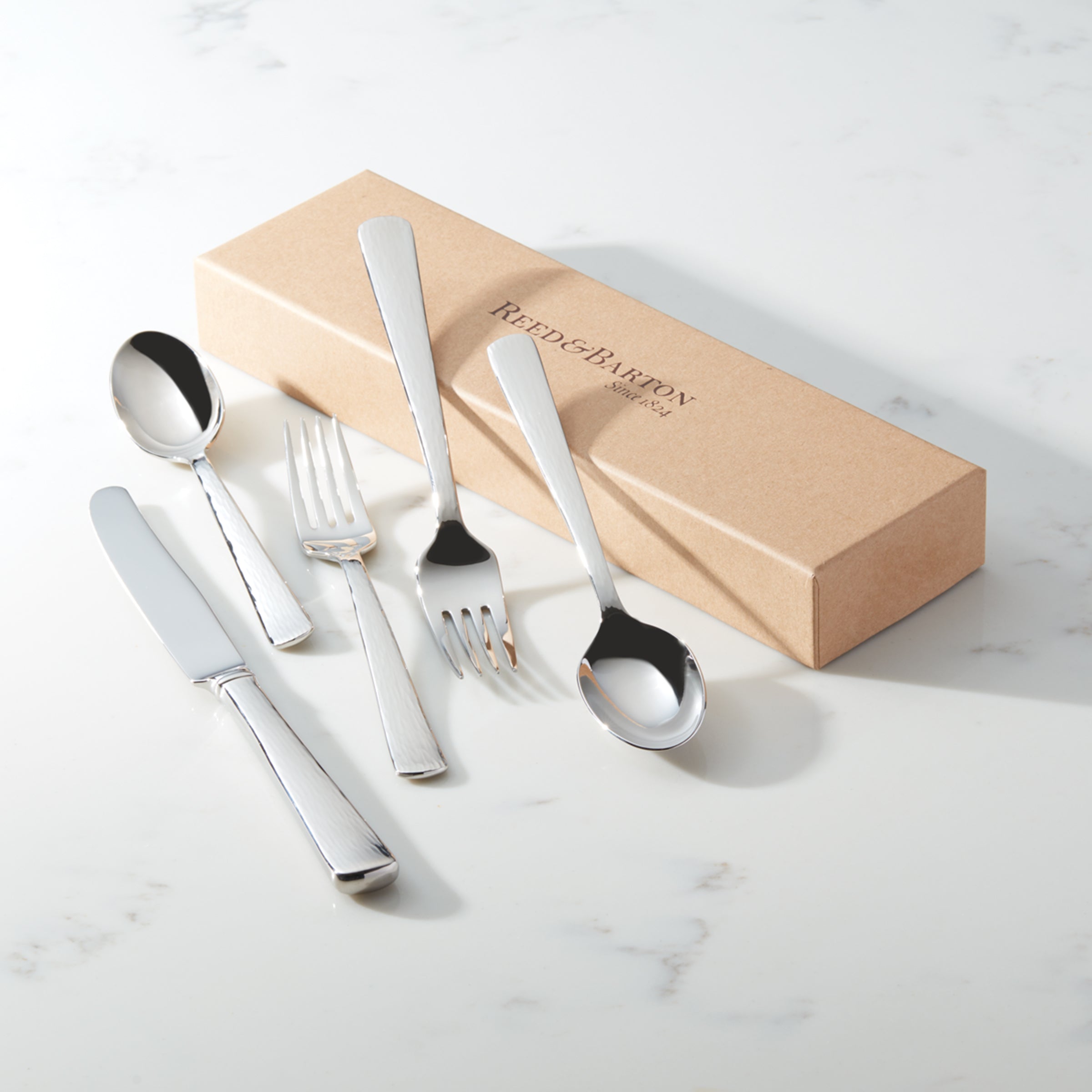 Lenox Premium Silver Echo 5-Piece Place Setting - Image 3