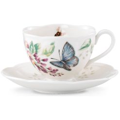Alternative view of Lenox Premium Butterfly Meadow Blue Cup & Saucer