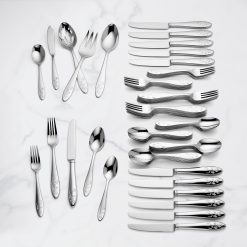 Alternative view of Lenox Premium Butterfly Meadow 65-Piece Flatware Set