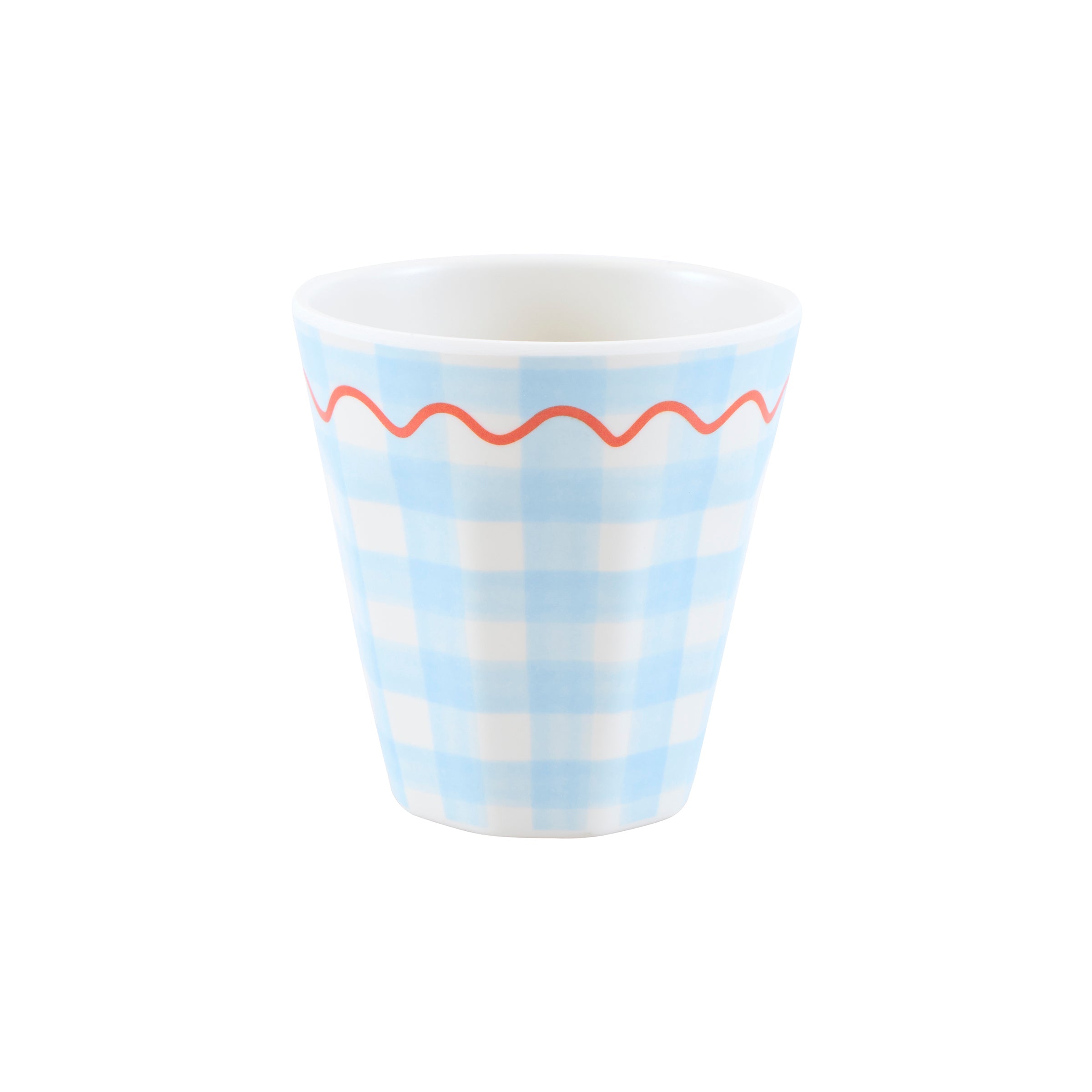 Lenox Premium Gingham Reusable Cups, Set of 6 - Image 3
