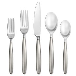Lenox Premium Tidal Frosted 30-Piece Flatware Set