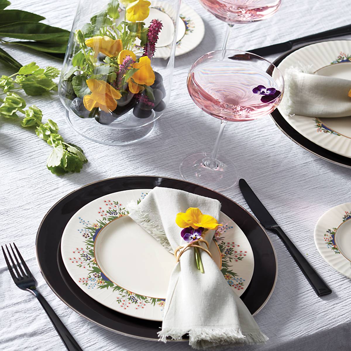 Lenox Premium Colebrook Onyx 5-Piece Place Setting - Image 6