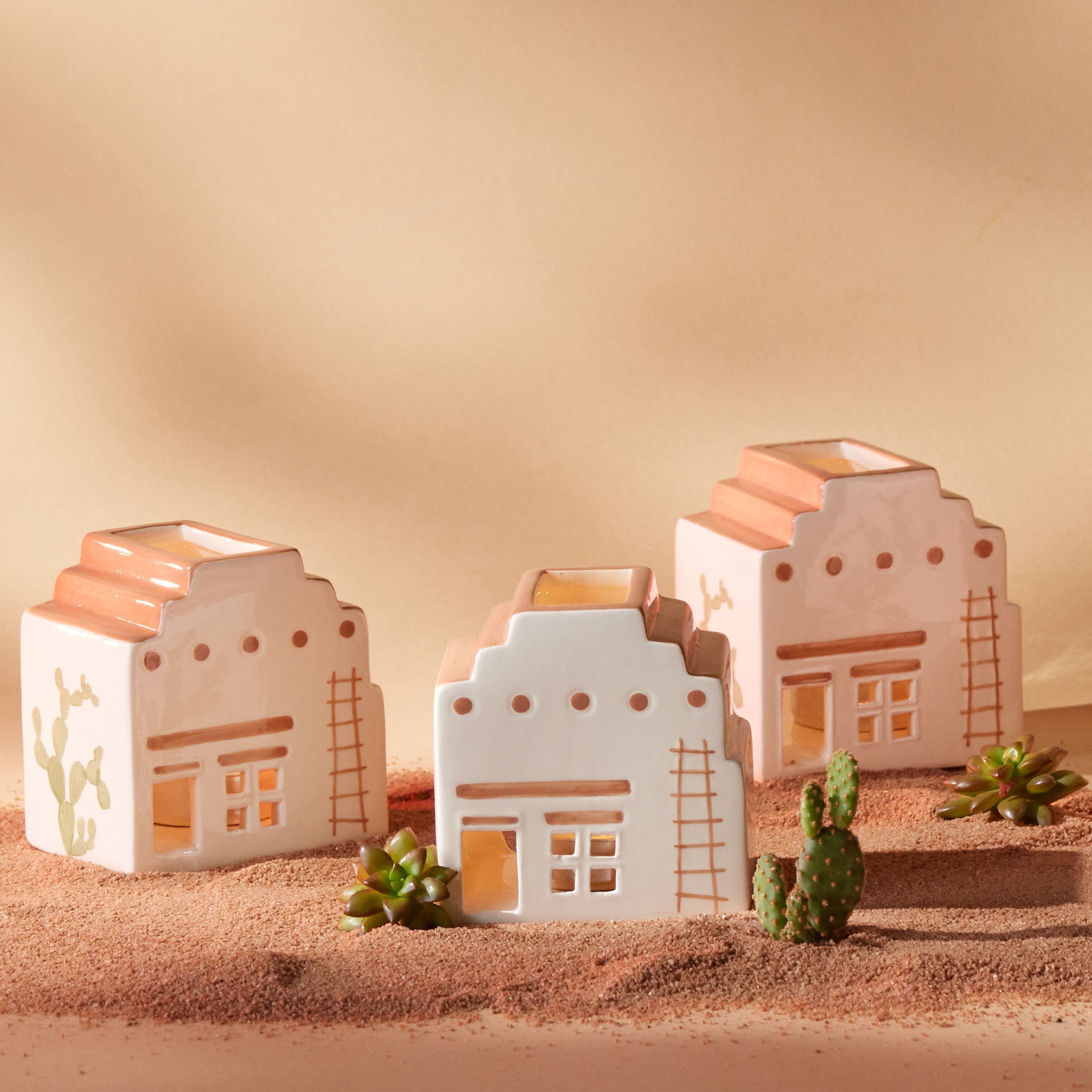 Lenox Premium Santa Fe Adobe Incense House - Image 3