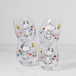Lenox Premium Chef Snoopy Tumblers, Set of 4