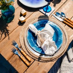 Alternative view of Lenox Premium Bamboo Plastic Handle 20-Piece Flatware Set