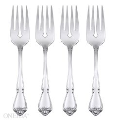 Lenox Premium True Rose Everyday Flatware Salad Forks, Set Of 4