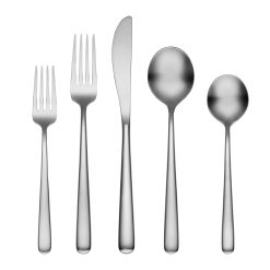 Lenox Premium Lorenn Satin 20-Piece Flatware Set