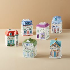 Lenox Premium Lenox Spice Village 6-Piece Gourmet Way Spice Jar Set