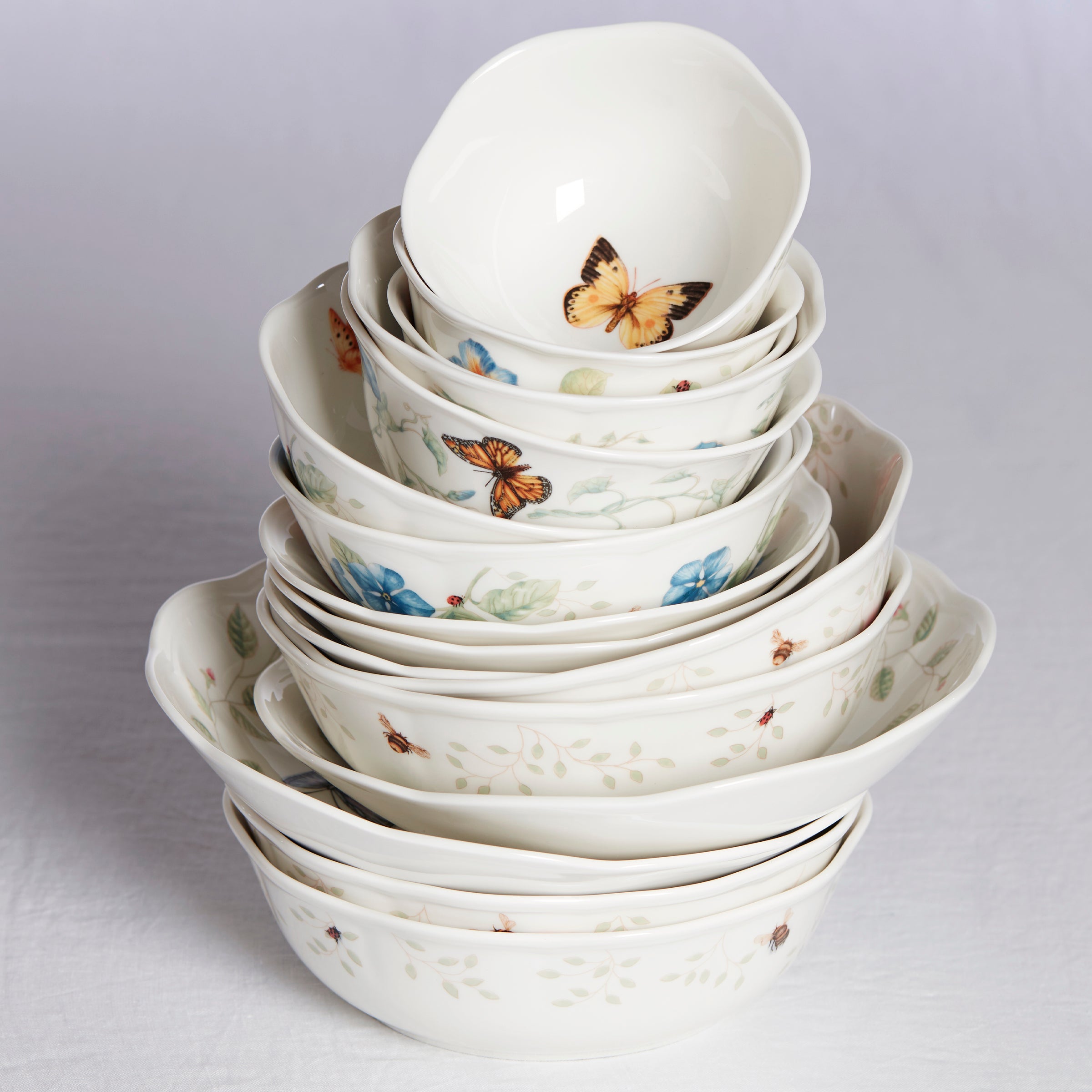 Lenox Premium Butterfly Meadow Dessert Bowl - Image 3