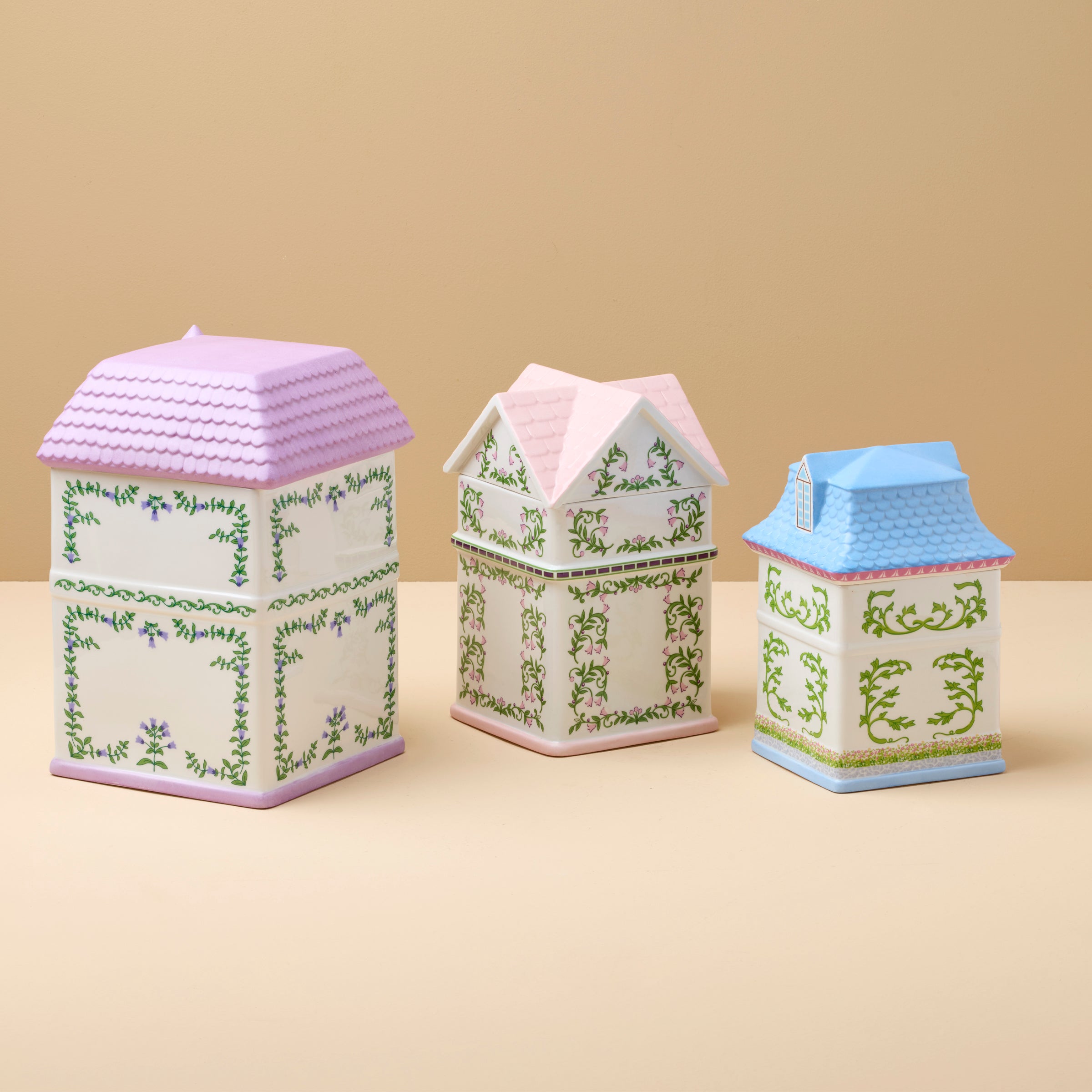 Lenox Premium Lenox Spice Village House Canisters, Set of 3 - Image 2