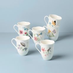 Alternative view of Lenox Premium Butterfly Meadow Mugs, Set of 6