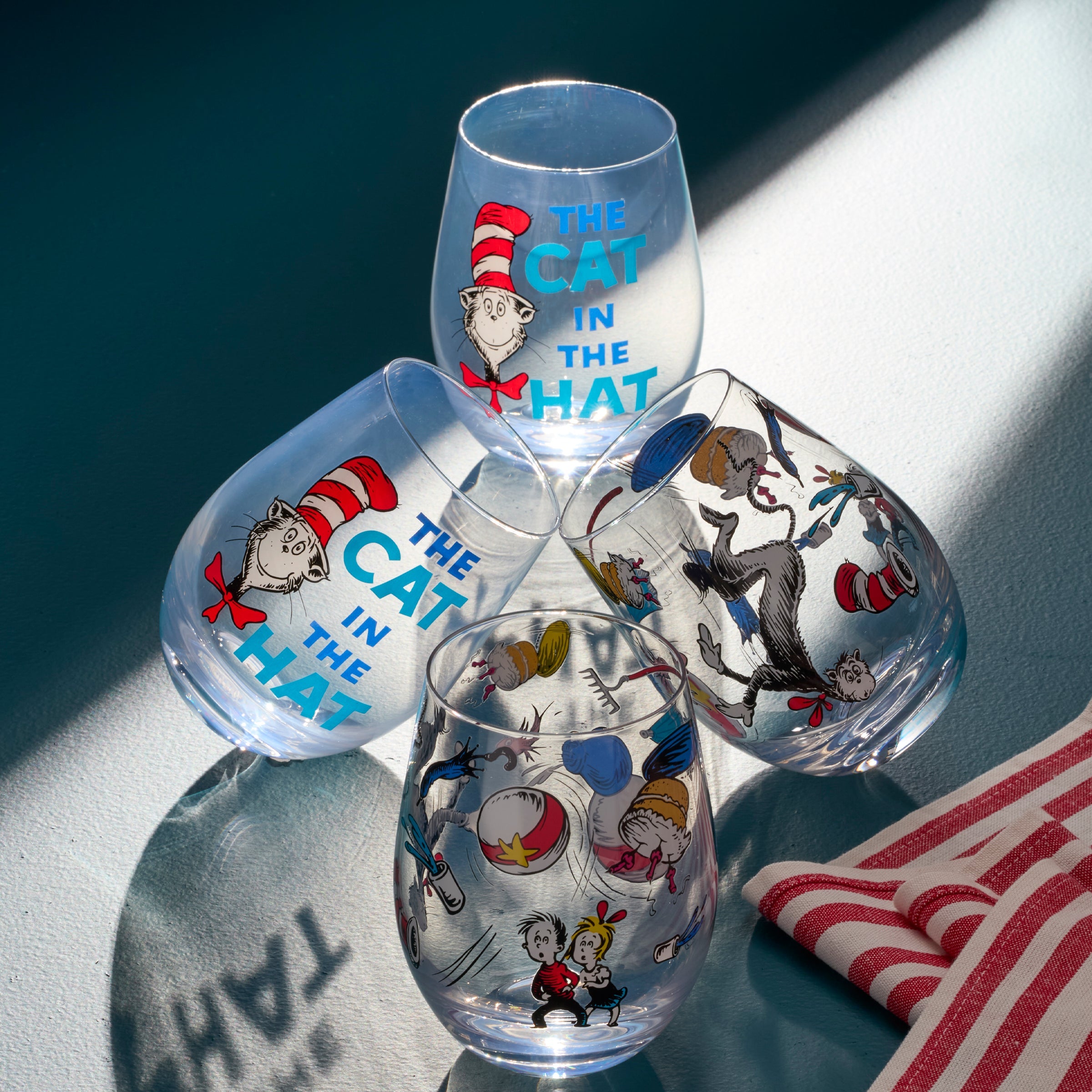 Lenox Premium Cat In The Hat Tumblers, Set of 4 - Image 3