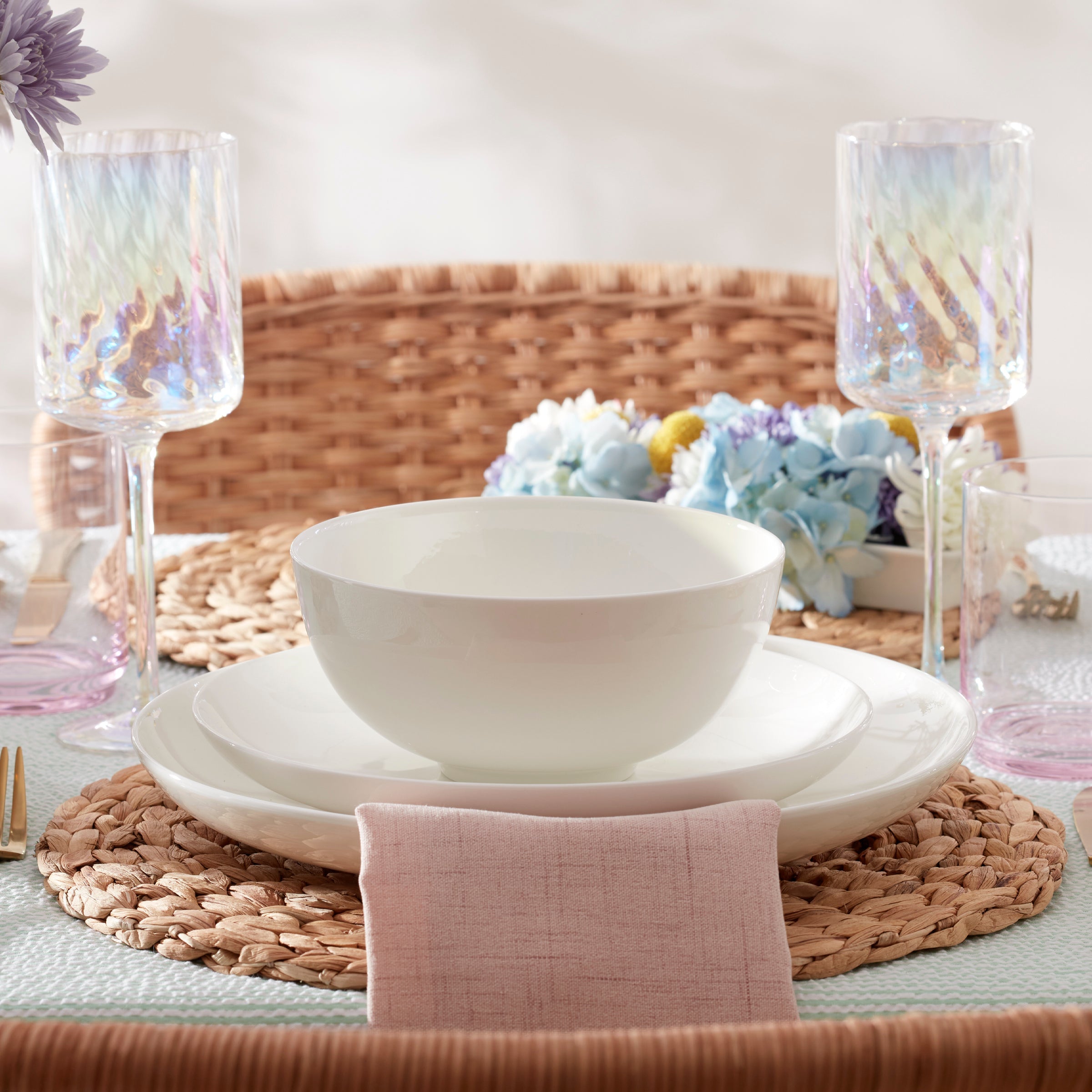 Lenox Premium Studio 1414 Coupe 24-Piece Dinnerware Set - Image 4