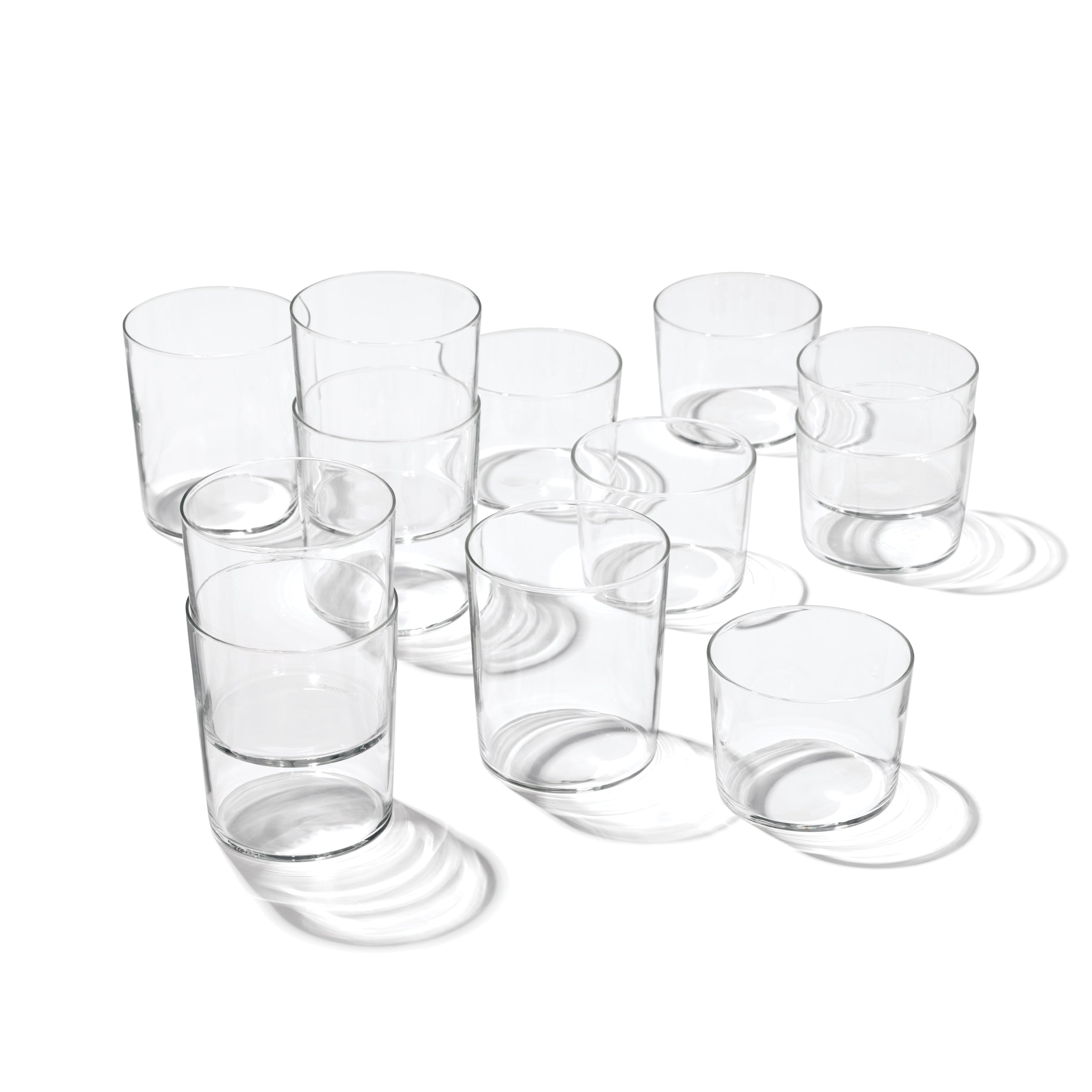 Lenox Premium Stackables Clear Short & Tall Glasses 12-Piece Set