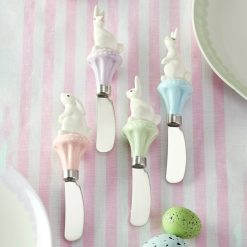 Alternative view of Lenox Premium Bunny Hop Cheese Spreaders, Set of 4