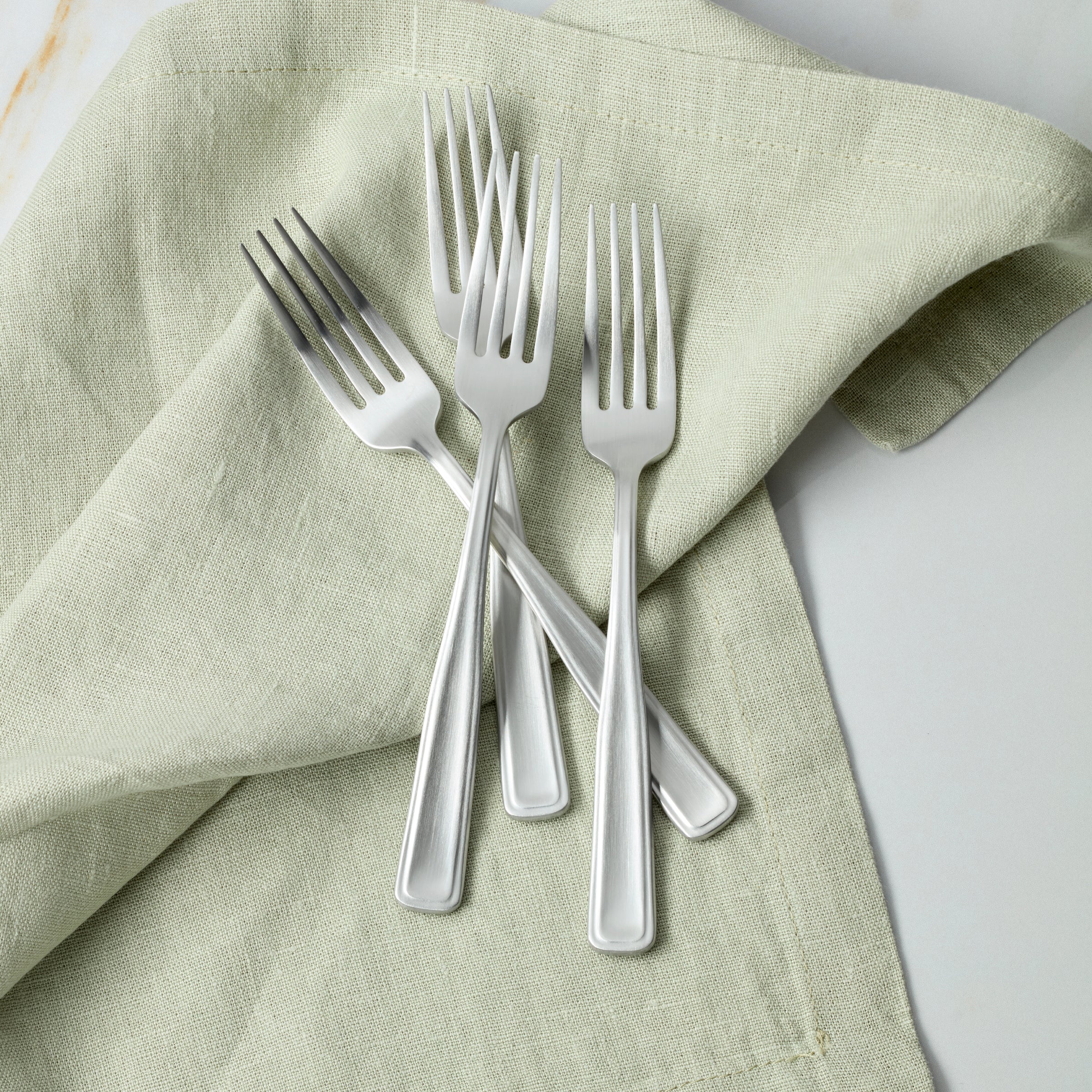 Lenox Premium Reid Satin Salad Forks, Set of 4 - Image 2