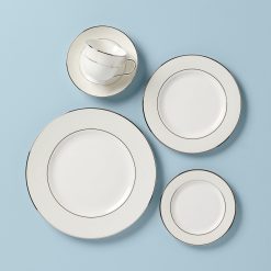 Lenox Premium Opal Innocence Stripe 5-Piece Place Setting
