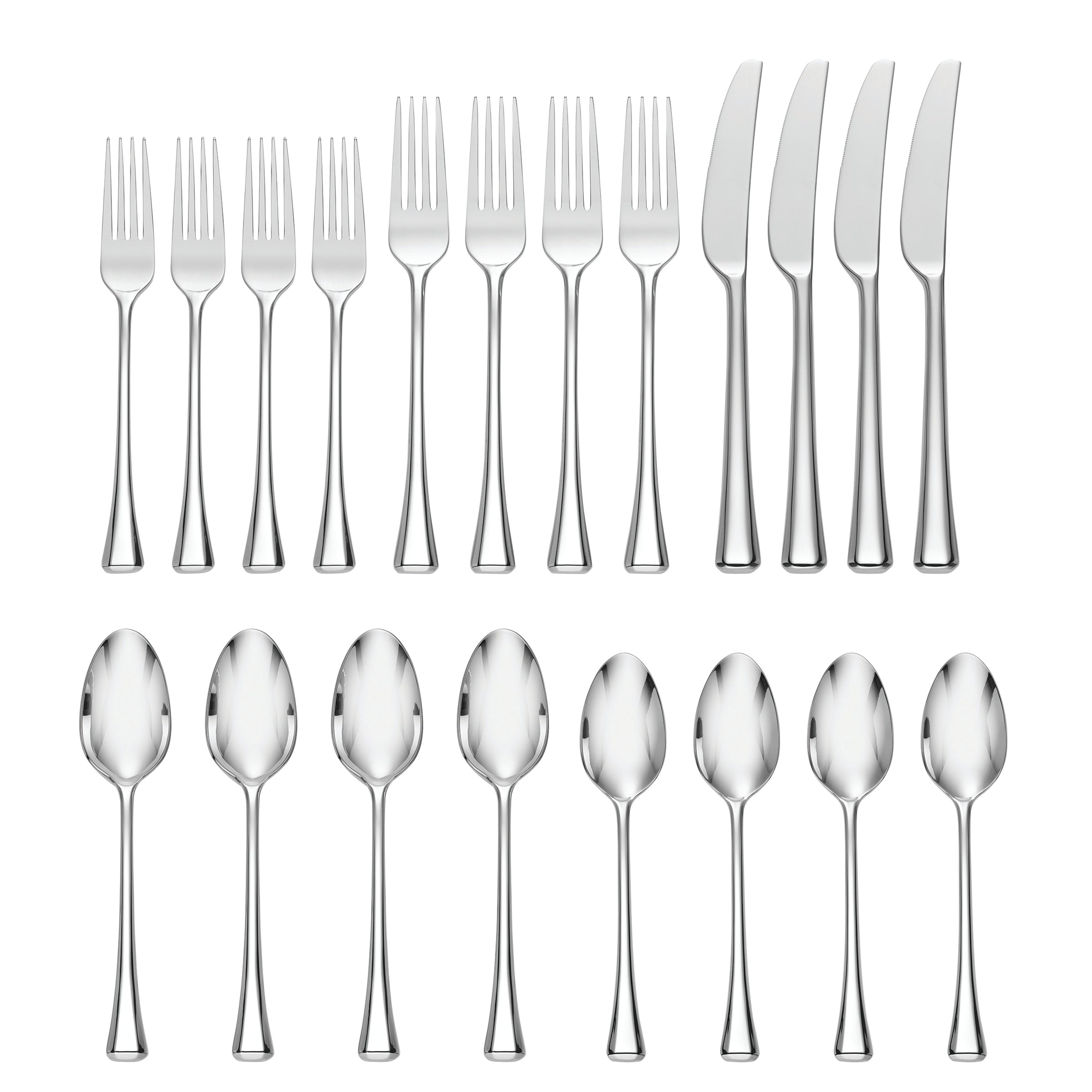 Lenox Premium Faceta 20-Piece Flatware Set - Image 4