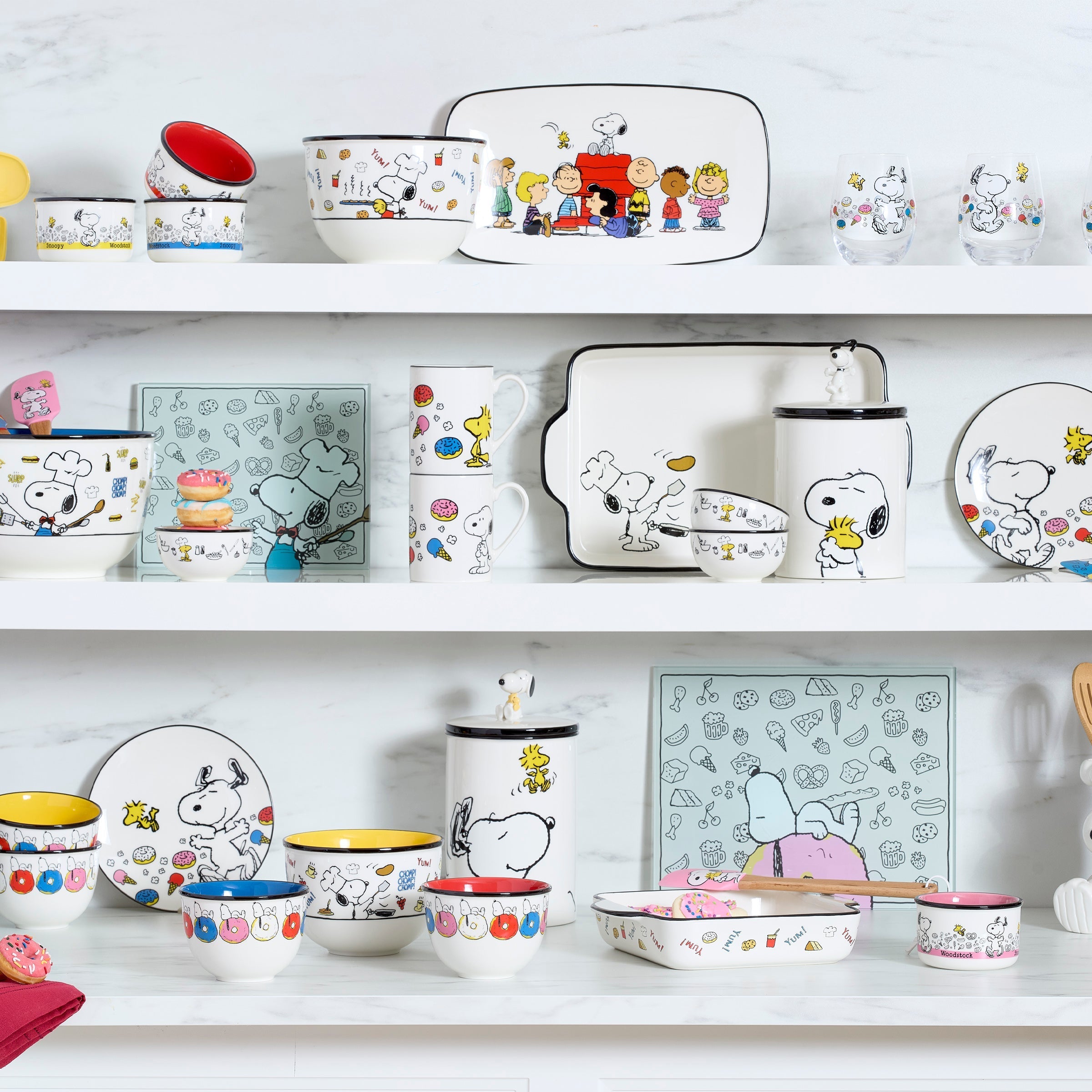 Lenox Premium Chef Snoopy Mugs, Set of 4 - Image 3