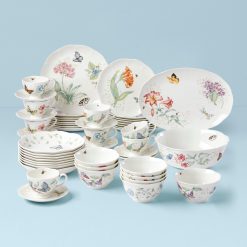 Lenox Premium Butterfly Meadow 50-Piece Dinnerware Set