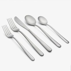 Alternative view of Lenox Premium Lorenn Sand 20-Piece Flatware Set